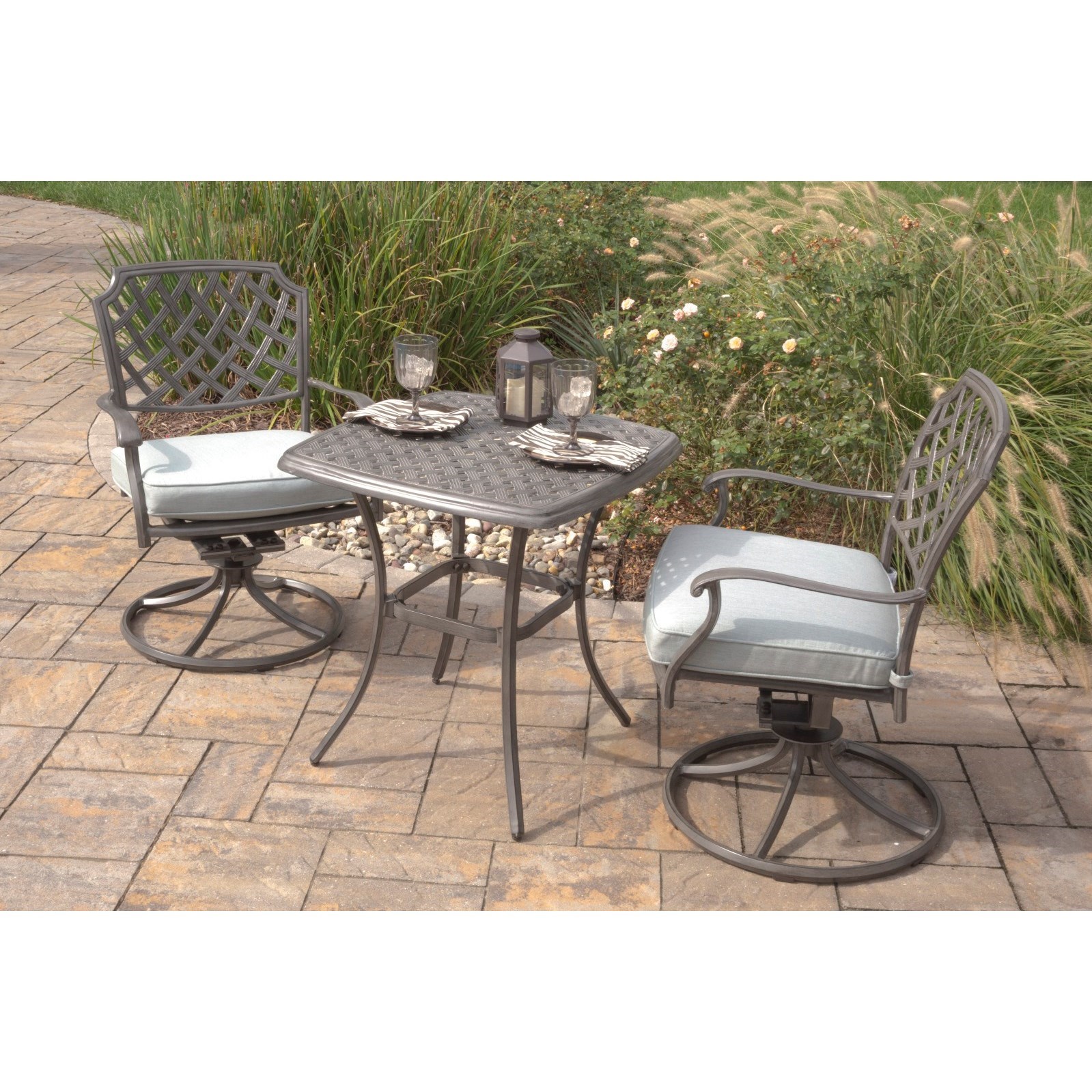 Apricity Outdoor Melbourne by Agio Outdoor Café Table with Stamped Table Top Find Your